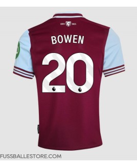 Günstige West Ham United Jarrod Bowen #20 Heimtrikot 2024-25 Kurzarm